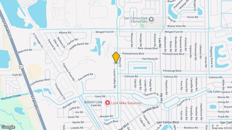 17549 Laurel Valley Rd Map and Location Details