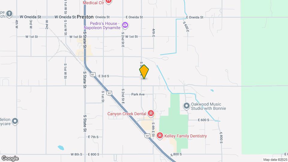 315 E 4th S Map and Location Details