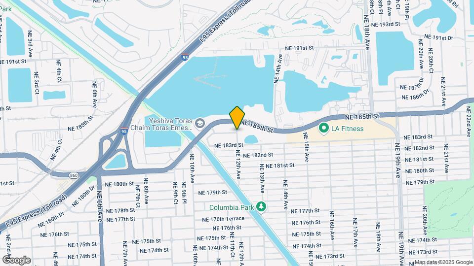 2520 NE 184th St, Unit C1 Map and Location Details