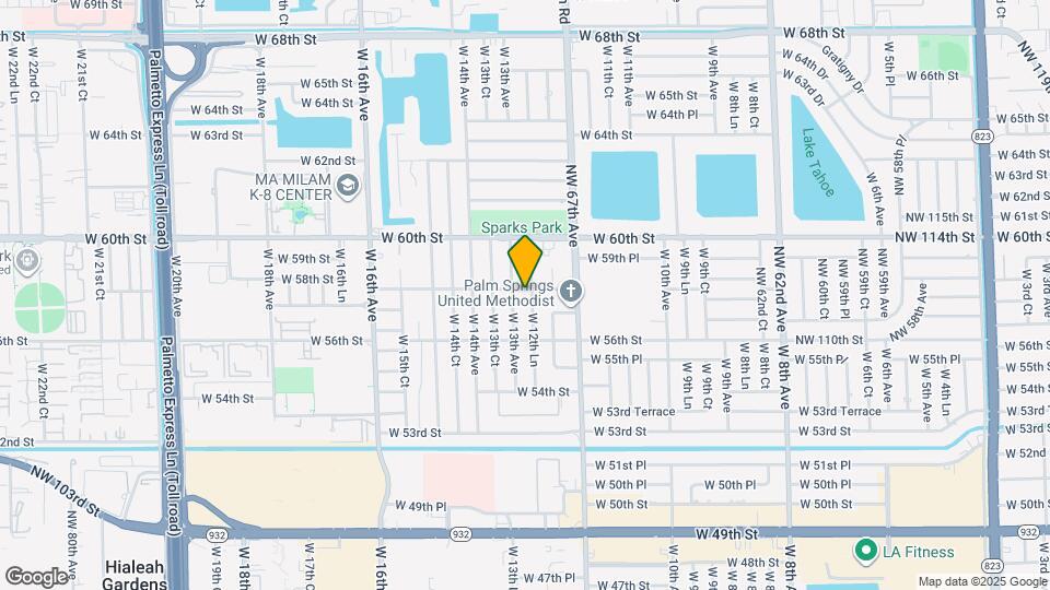 5790 W 12th Ln Map and Location Details