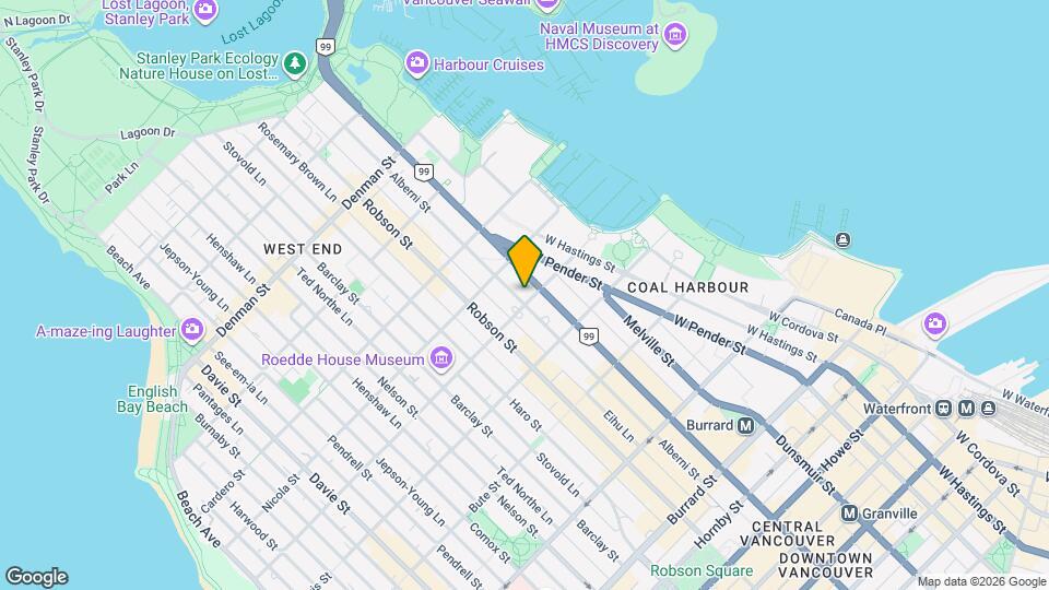 738 Broughton St Map and Location Details