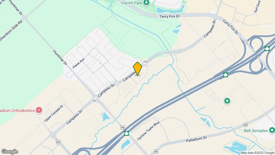931 Creekway Private Map and Location Details