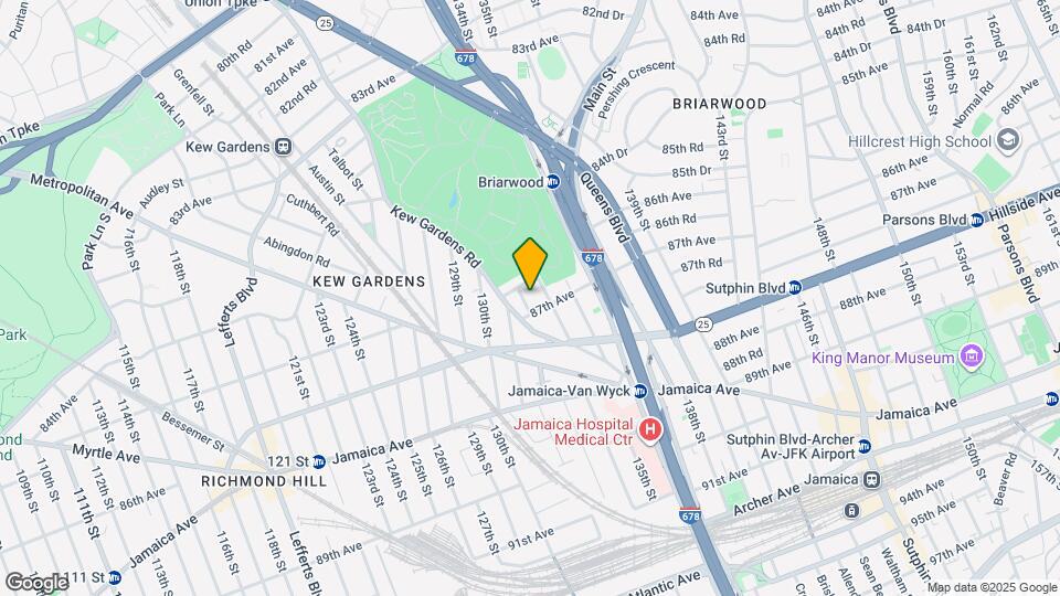 8613 134th St, Unit 1st Floor Map and Location Details