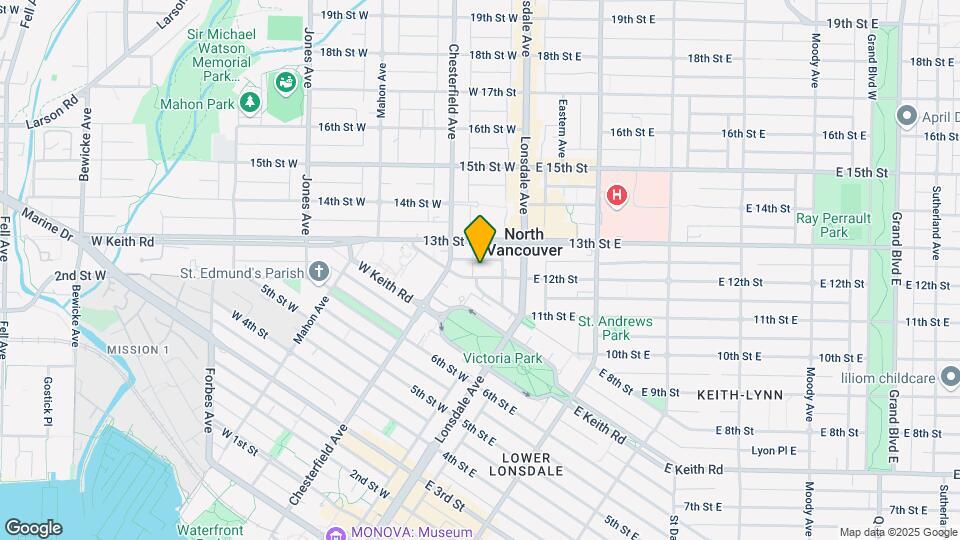 144 12th St Map and Location Details