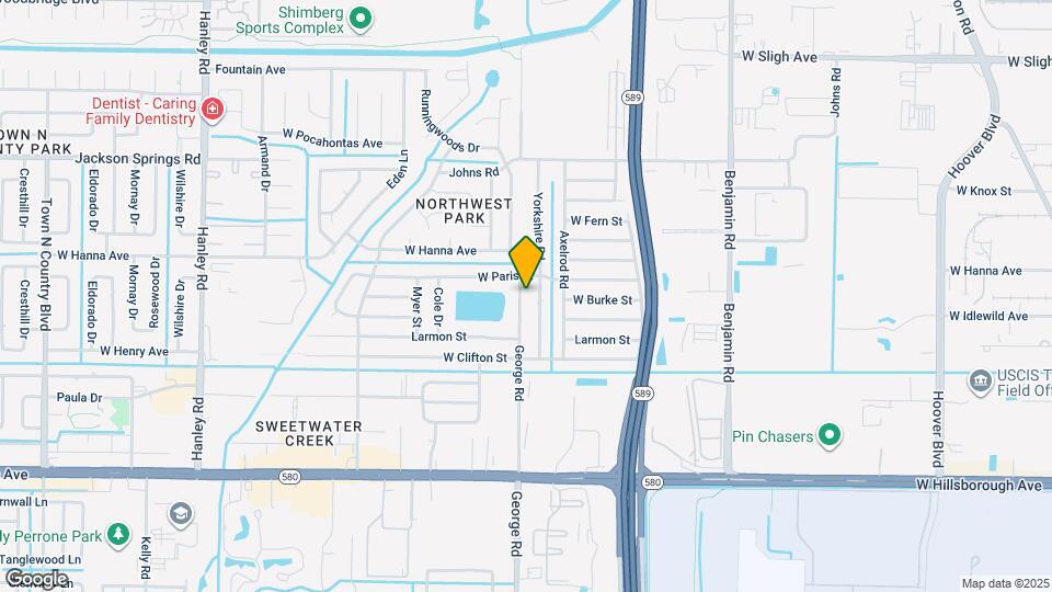 5925 George Rd Map and Location Details