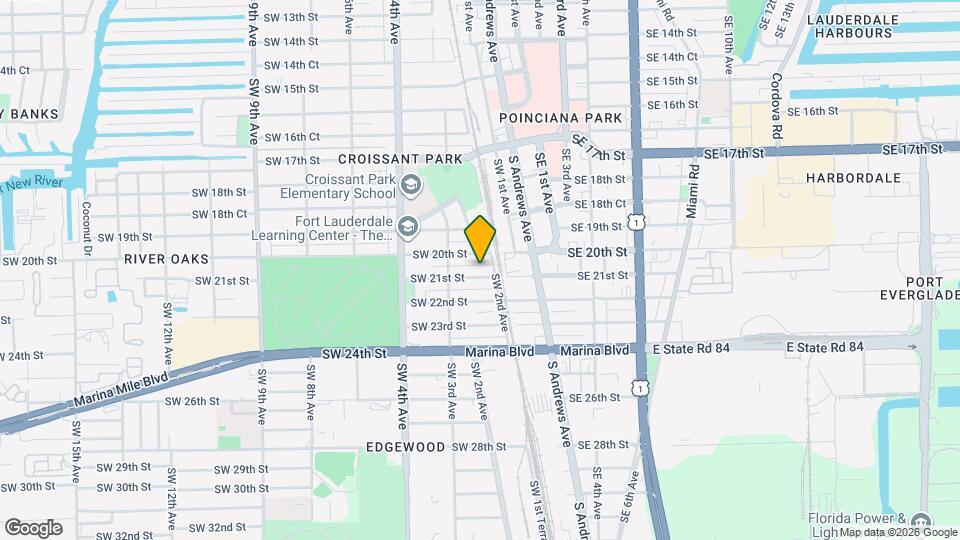 215 SW 21st St Map and Location Details
