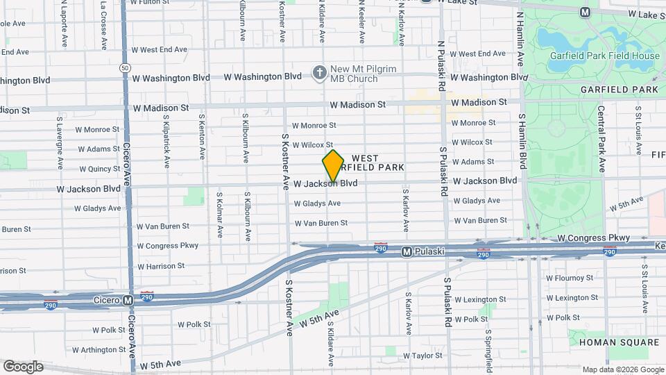 4251 W Jackson Blvd Map and Location Details