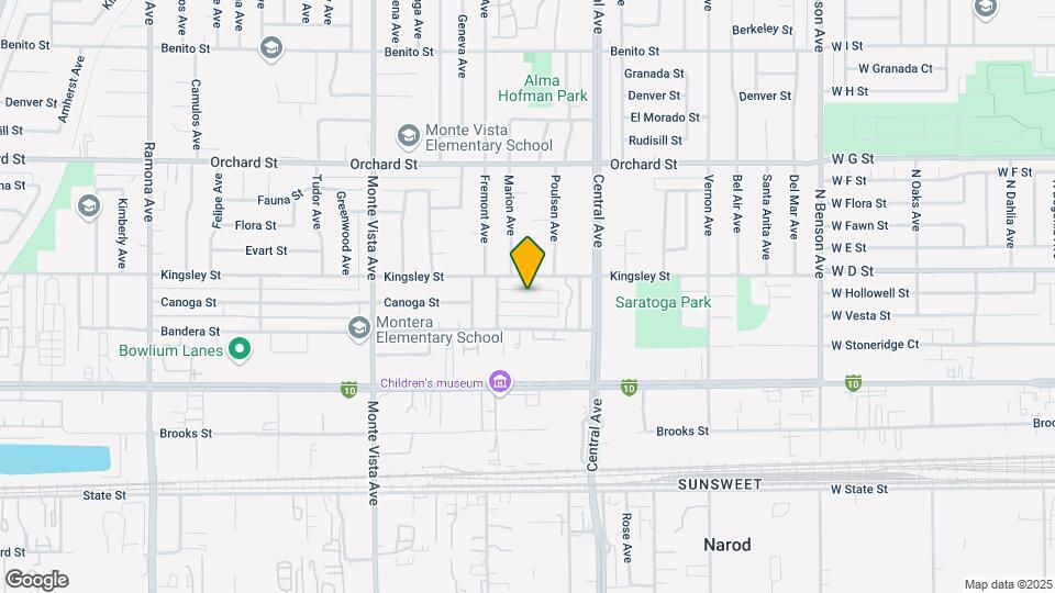 5172-5178 Canoga St Map and Location Details