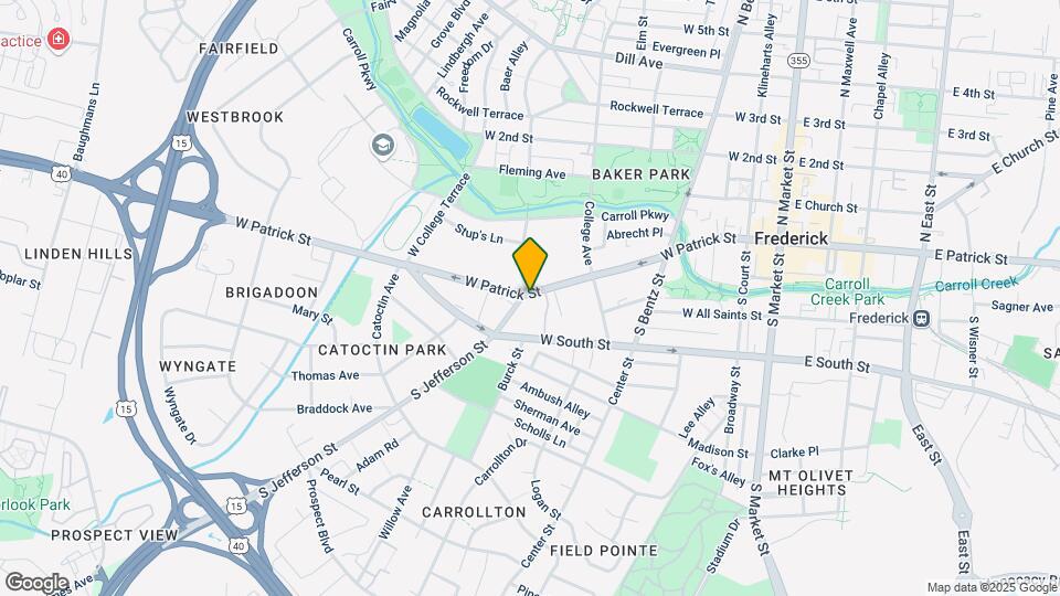362 W Patrick St Map and Location Details