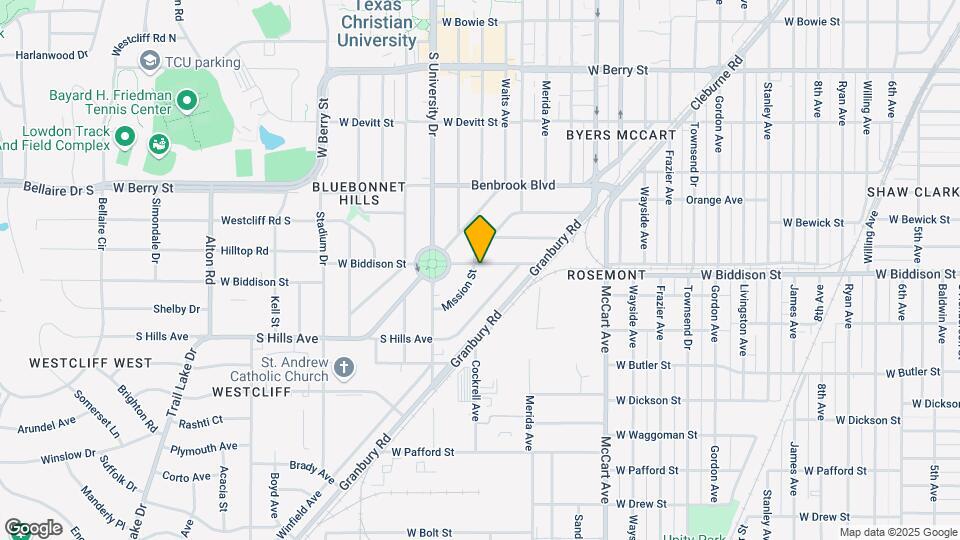2833 W Biddison St Map and Location Details
