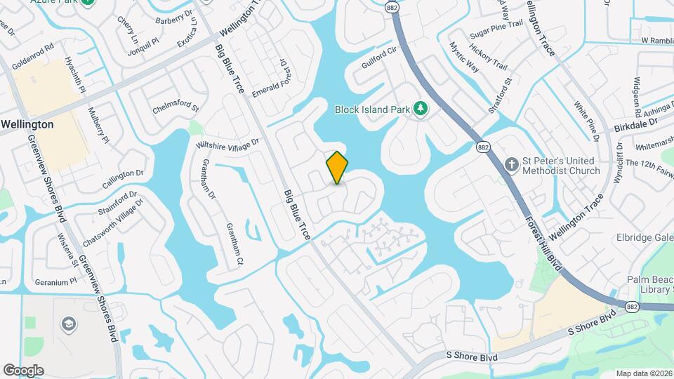 12842 Meadowbend Dr Mapa y Detalles de la Ubicación
