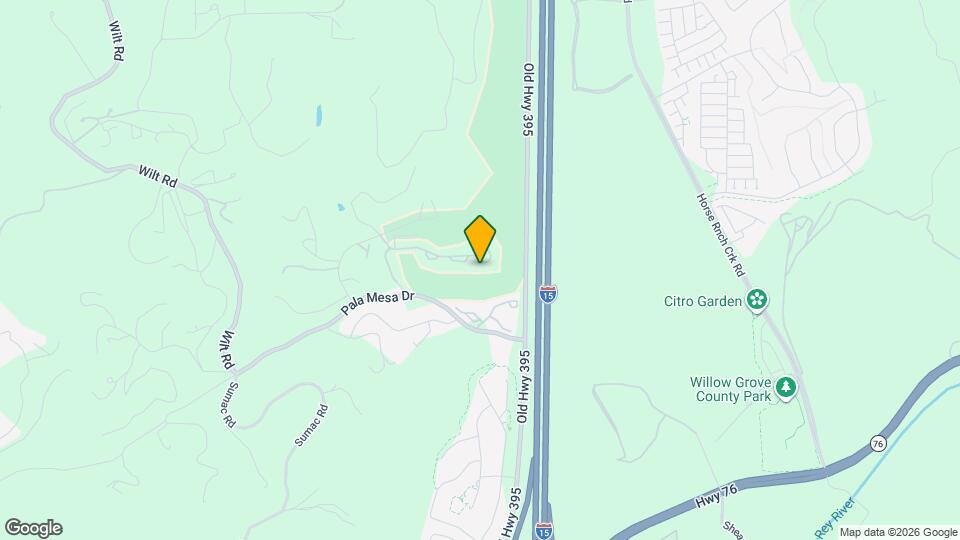 4327 Los Padres Dr Map and Location Details