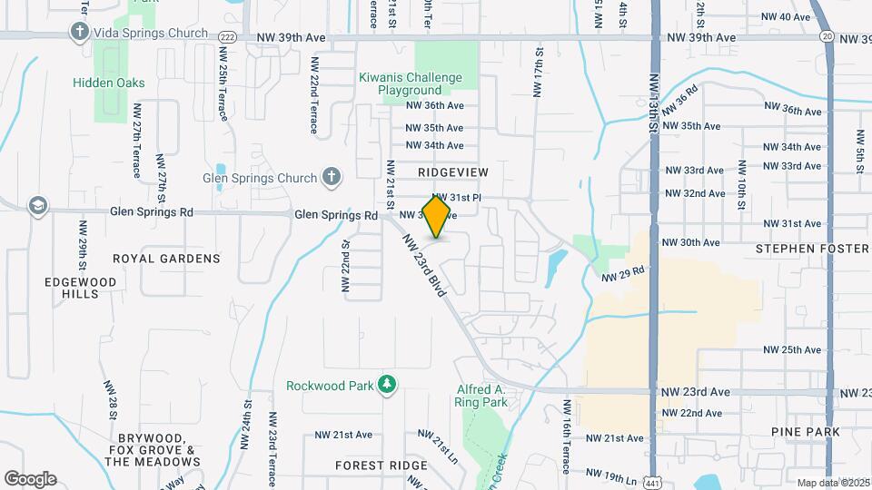 3026 NW 28th Cir Map and Location Details