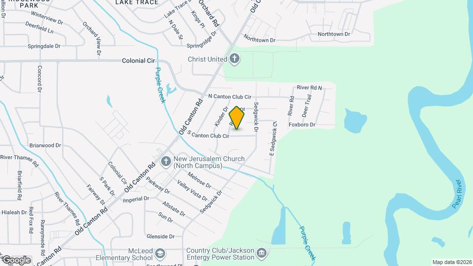 236 S Canton Club Cir Map and Location Details