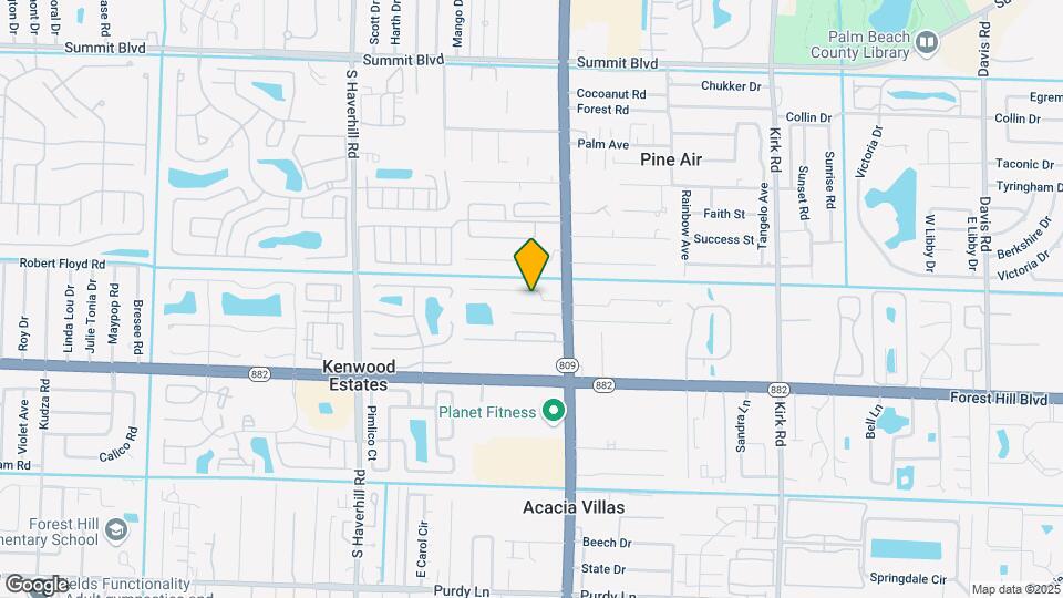 4562 Hairland Dr Map and Location Details