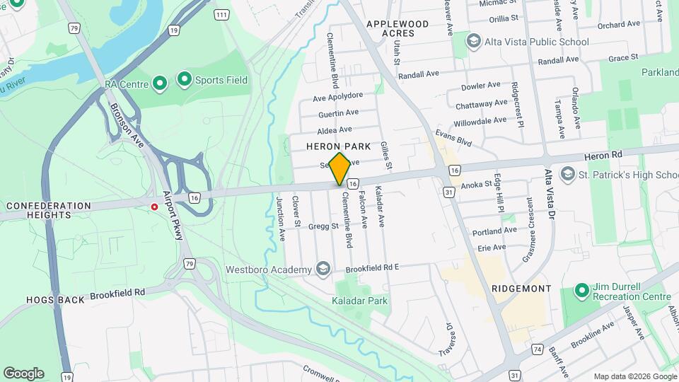 2412 Clementine Blvd Map and Location Details