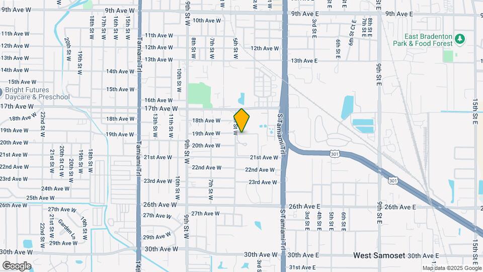 Oak Park Apartments Map and Location Details