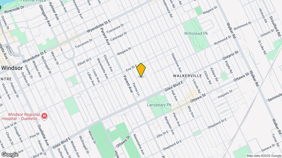 1102 Langlois Ave Mapa y Detalles de la Ubicación