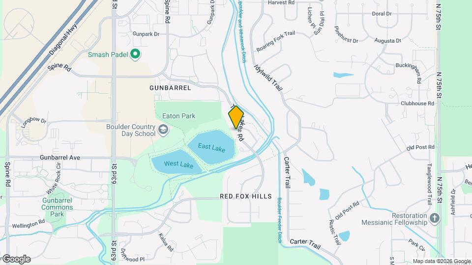 4895 Twin Lakes Rd Map and Location Details