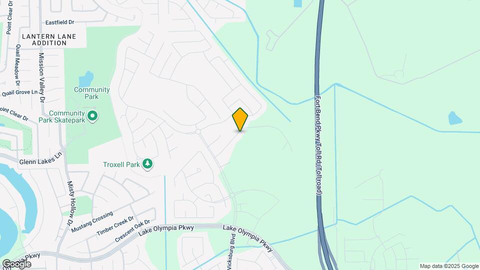 1011 Bayou Meadow Dr Map and Location Details