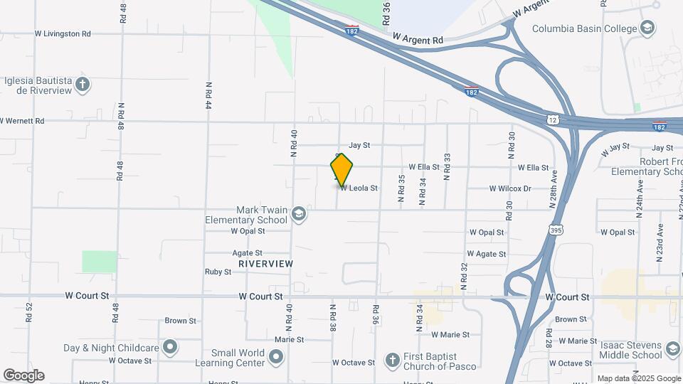 3720 W Leola St Mapa y Detalles de la Ubicación