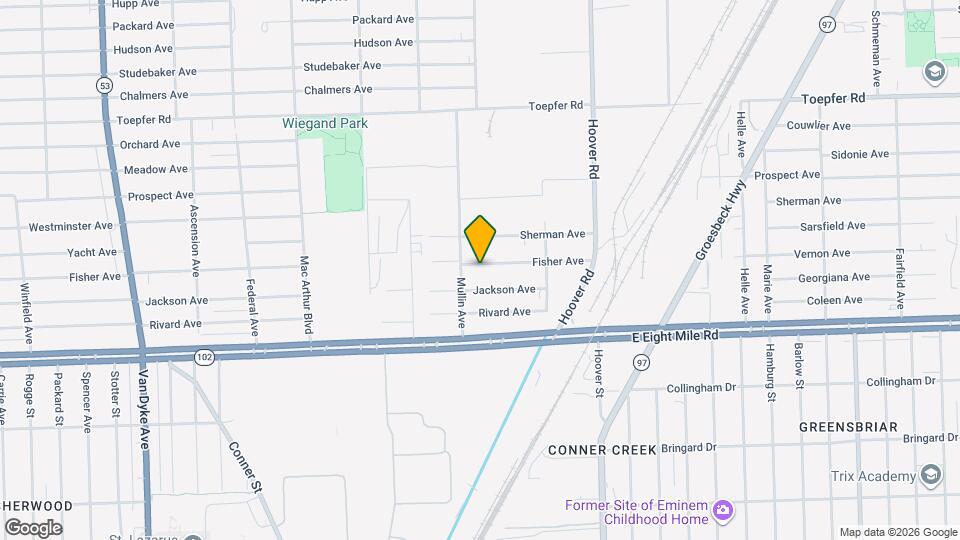 11340 Fisher Ave Map and Location Details