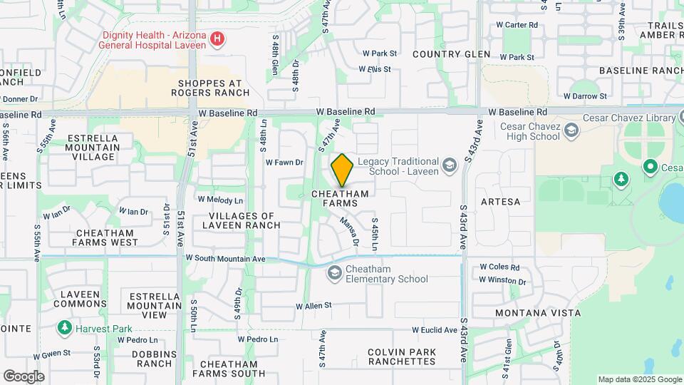 4621 W Beverly Rd Map and Location Details