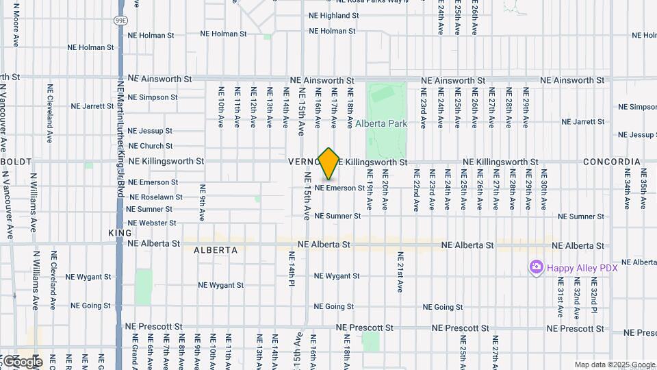 5300 NE 16th Ave Map and Location Details