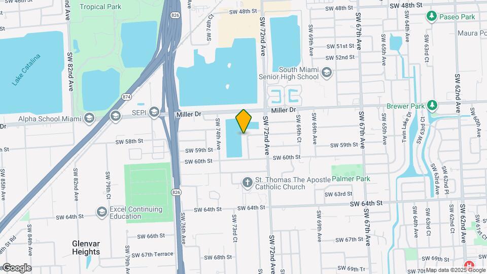 5800 SW 73rd Ave Map and Location Details