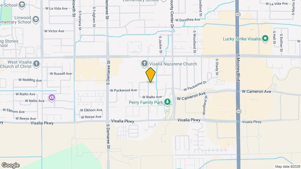 3908 S Dans St Map and Location Details