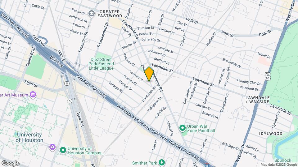 1555 Lawson St Map and Location Details