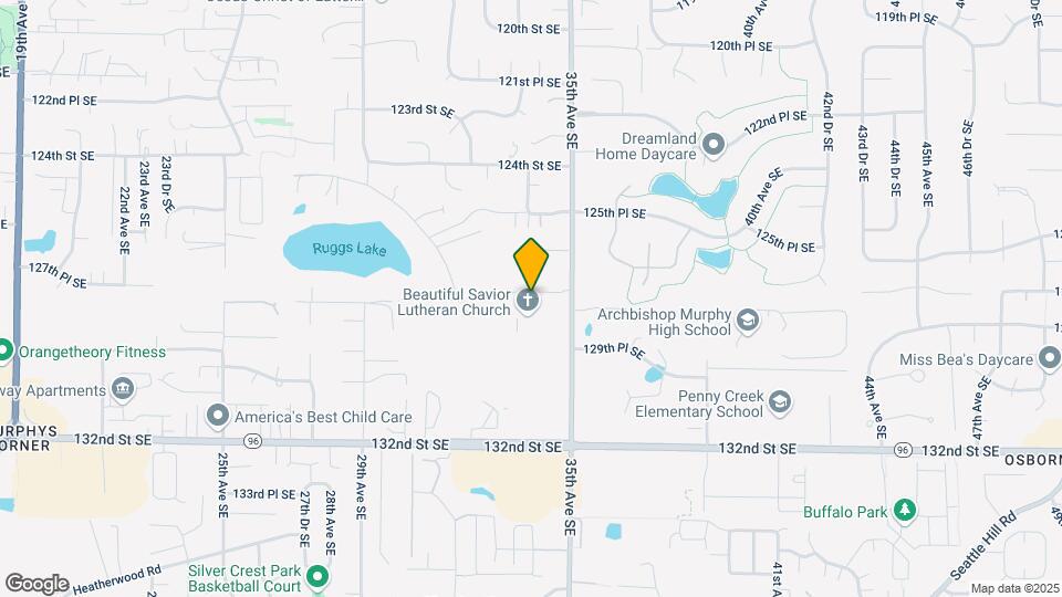 12718 35th Ave SE Mapa y Detalles de la Ubicación