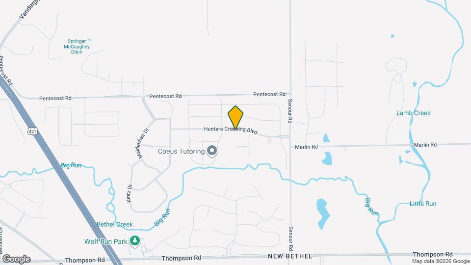 10463 Hunters Crossing Blvd Mapa y Detalles de la Ubicación