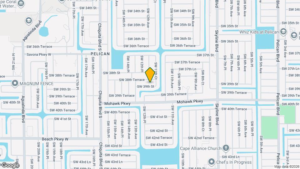 1147 SW 39th St Map and Location Details
