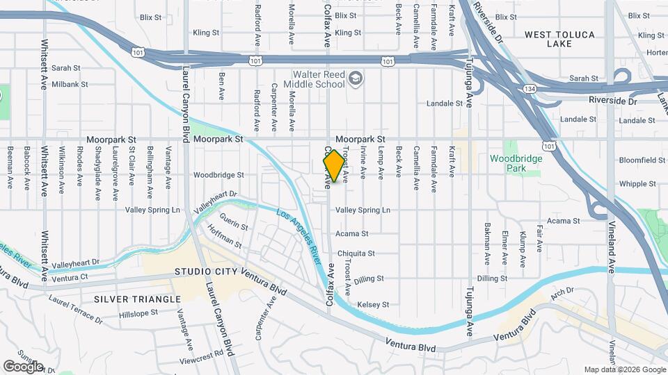 4312 Colfax Ave, Unit 9 Map and Location Details