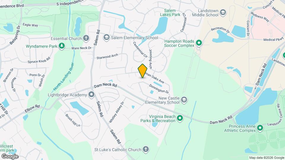 3888 Donnington Dr Map and Location Details