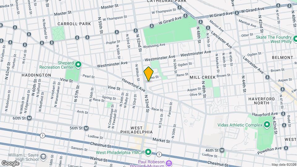 5166 Funston St Map and Location Details