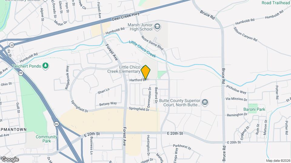 2099 Hartford Dr, Unit 2099 Hartford Dr. #22 Map and Location Details