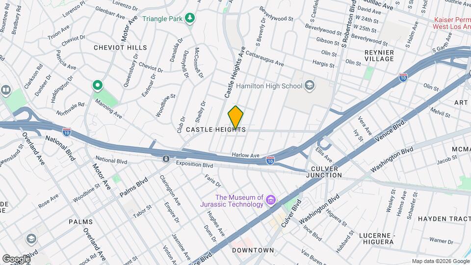 3303 Cardiff Ave Map and Location Details
