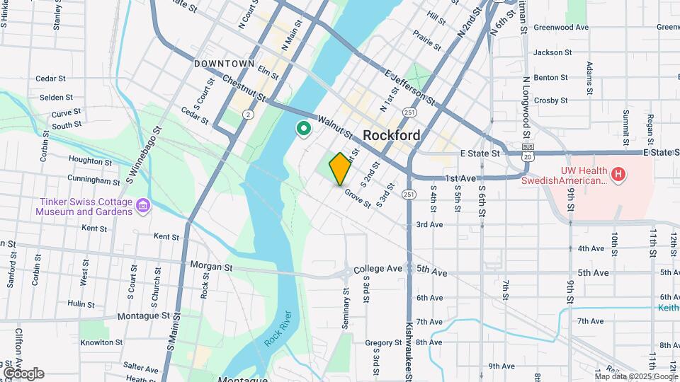 409 Grove St Map and Location Details