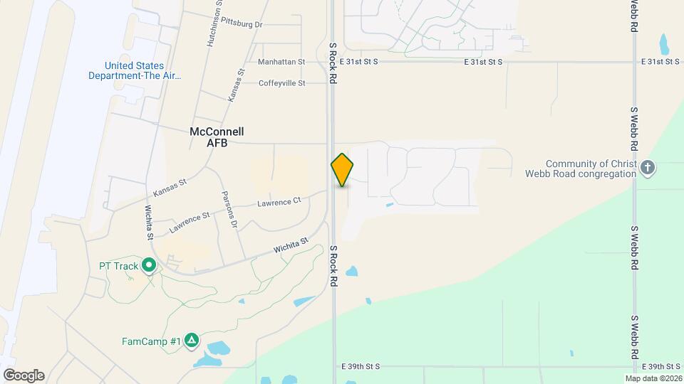 8013 E 34th Ct S Map and Location Details