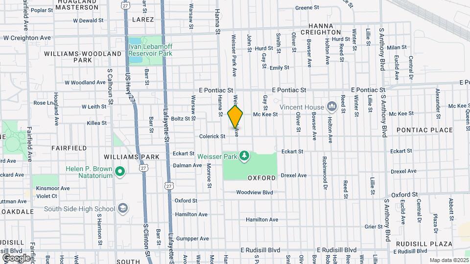2940 Weisser Park Ave Map and Location Details