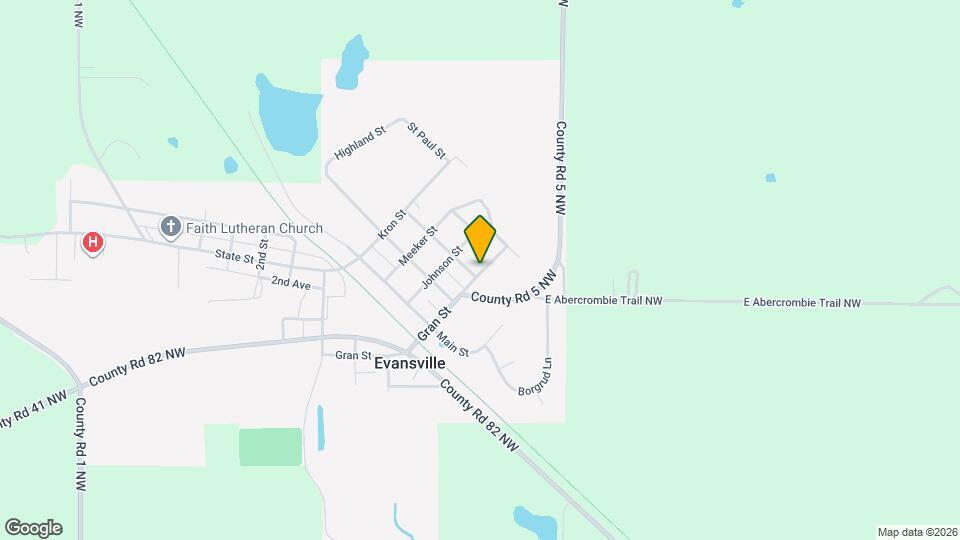 703 N Gran St NW Mapa y Detalles de la Ubicación