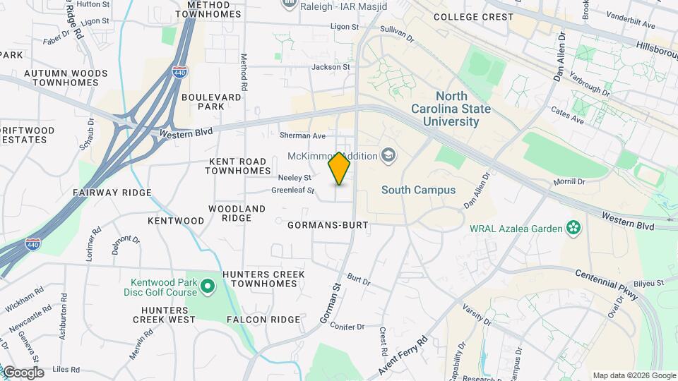 1223-1227 Carlton Ave Map and Location Details