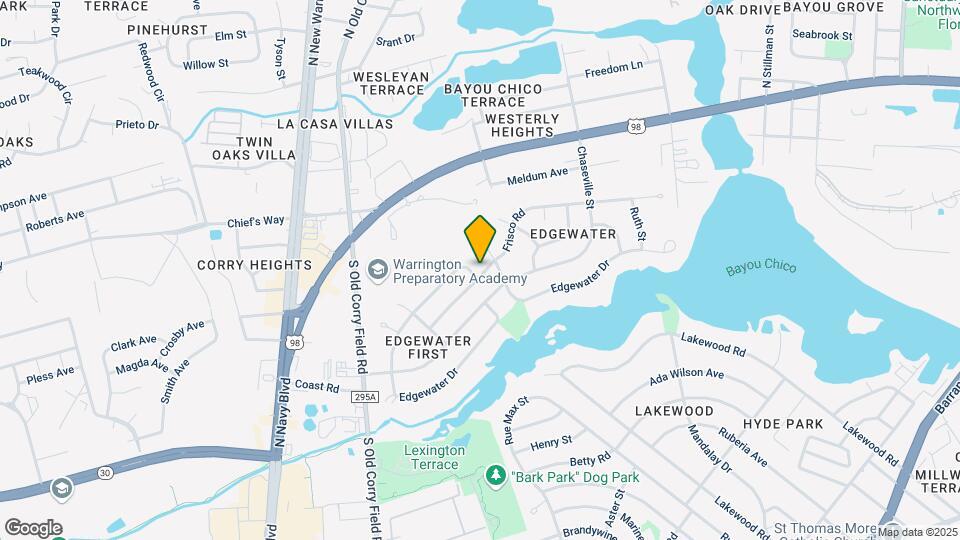 504 Frisco Rd Map and Location Details