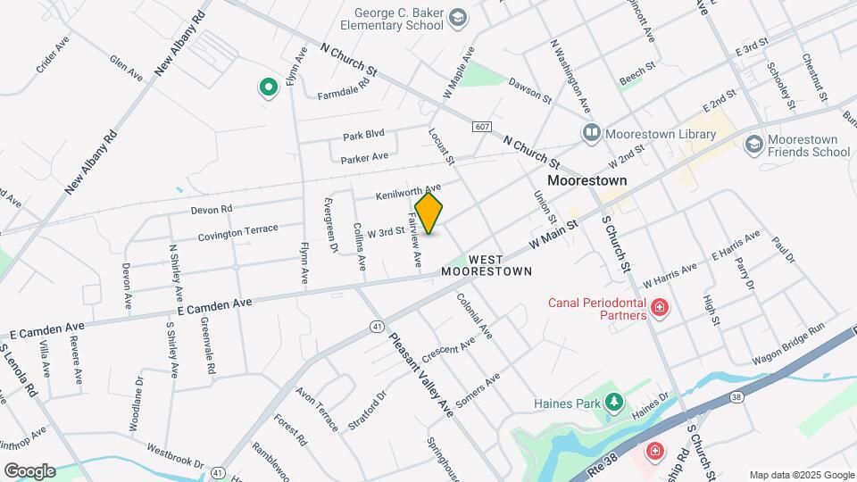 227 Fairview Ave Map and Location Details