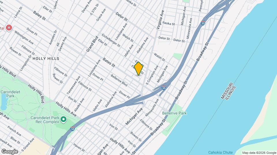 520 Fassen St Map and Location Details