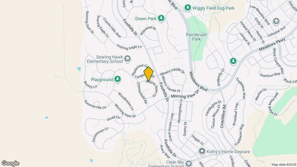 4468 Prairie Rose Cir Map and Location Details