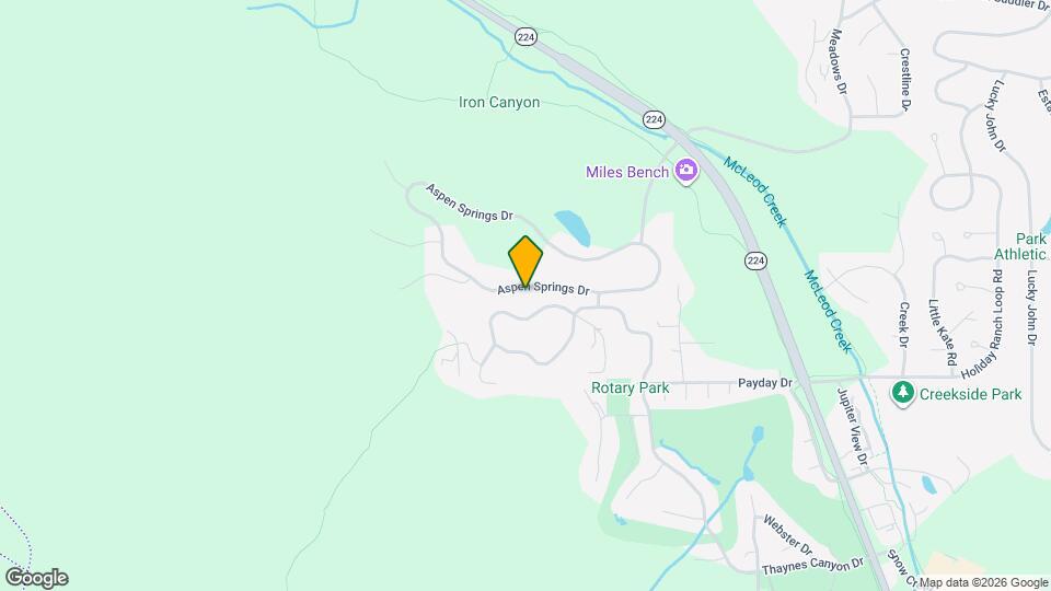 2524 Aspen Springs Dr Map and Location Details
