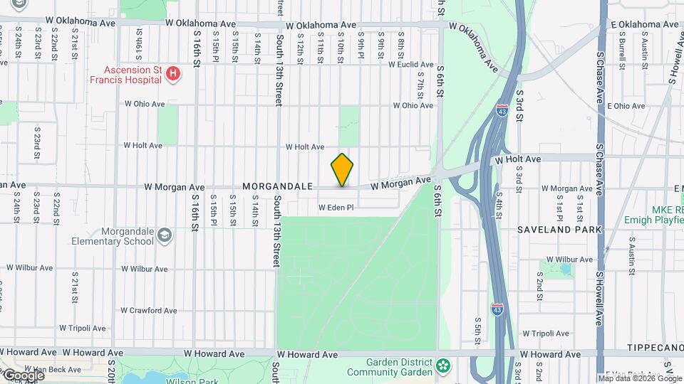 985 W Morgan Ave, Unit 985 W Morgan Lower Mapa y Detalles de la Ubicación